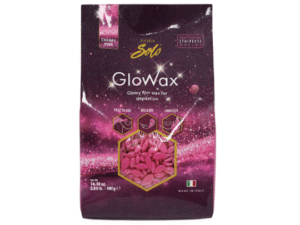 glowax cherry pink film wax